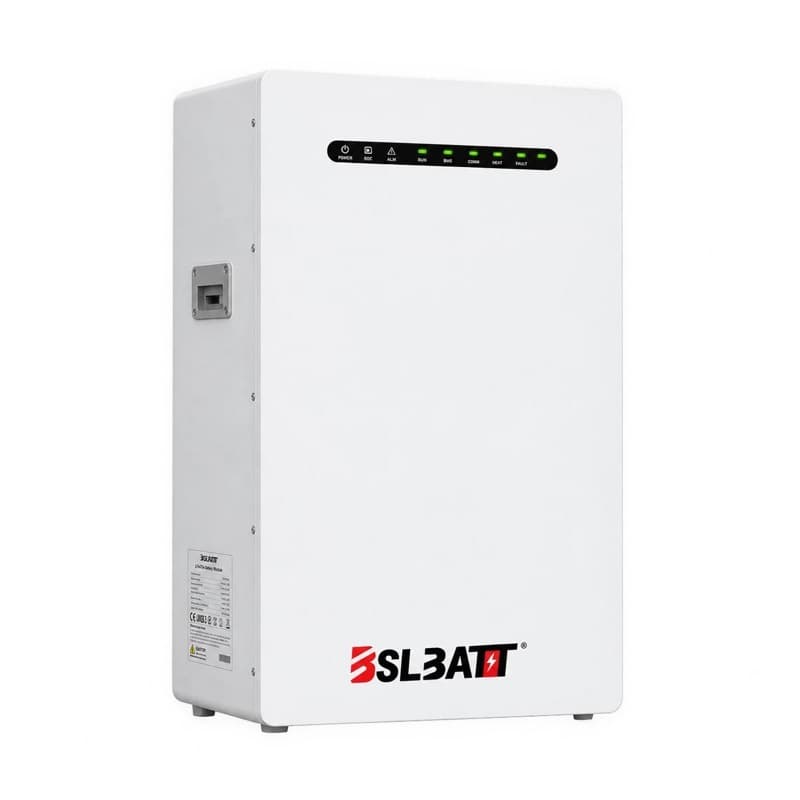 Batería de Litio BSLBATT B-LFP48-130PW 48 V 130 Ah de Pared